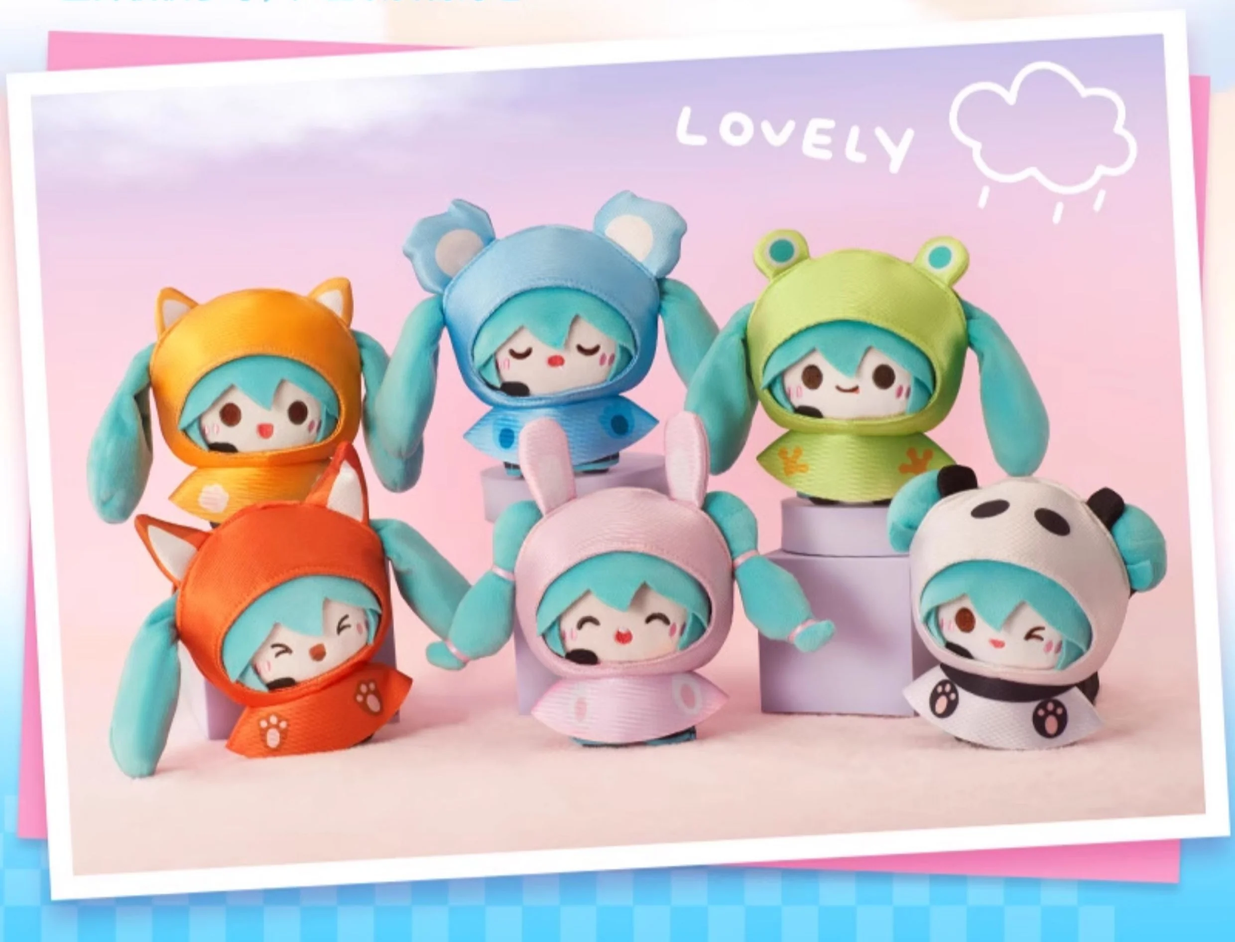 Hatsune Miku - Hatsune Miku Rainy Day Series Plushie Charm Blind Box Moeyu - Image 6