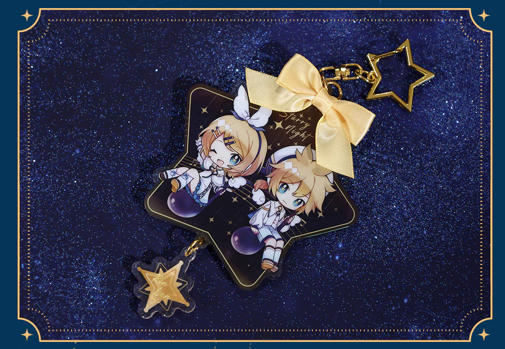 Hatsune Miku - Hatsune Miku Starry Night Acrylic Keychain BEMOE - Image 11