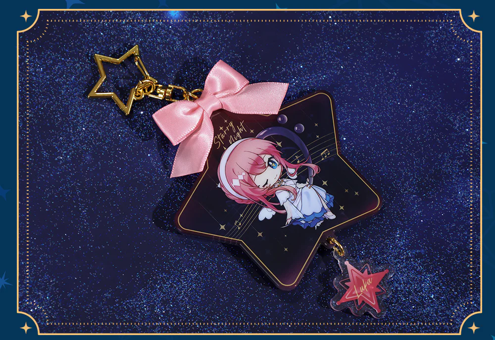 Hatsune Miku - Hatsune Miku Starry Night Acrylic Keychain BEMOE - Image 12