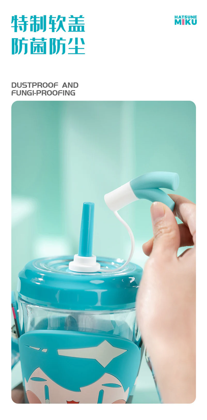 Hatsune Miku - Hatsune Miku Vitality Drink Cup Moeyu - Image 9