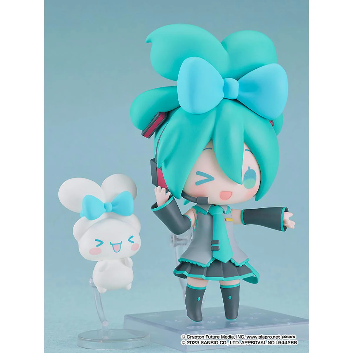 Hatsune Miku x Cinnamoroll - Hatsune Miku (Cinnamoroll Collaboration Ver.) Nendoroid Good Smile Company - Image 6