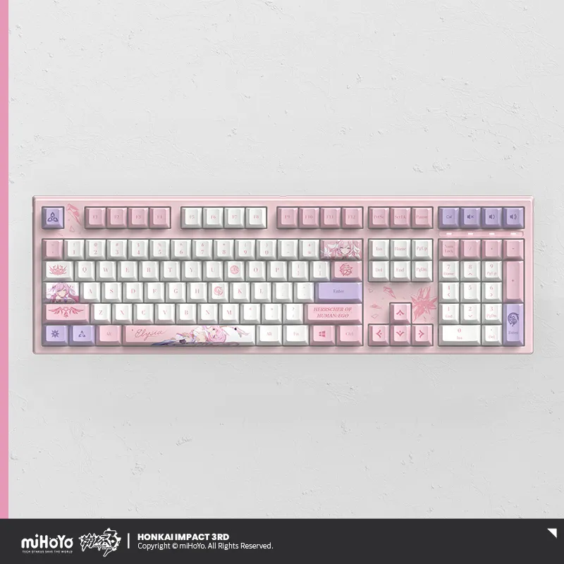 [Pre-order] Honkai Impact 3rd - Elysia Herrscher of Human Mechanical Keyboard miHoYo - Image 5