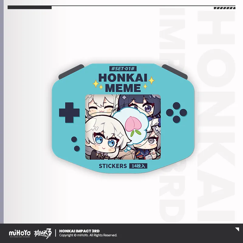 Honkai Impact 3rd - HONKAI MEME Sticker Set miHoYo - Image 10