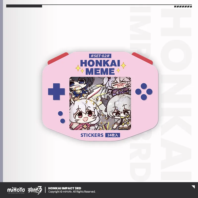Honkai Impact 3rd - HONKAI MEME Sticker Set miHoYo - Image 9