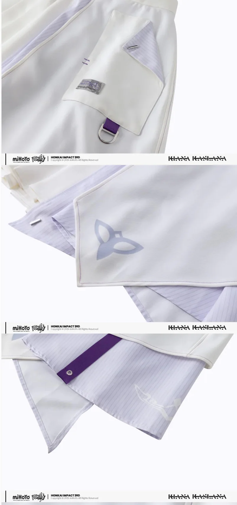 Honkai Impact 3rd - Kiana Kaslana Time Runner Theme Skirt miHoYo - Image 10