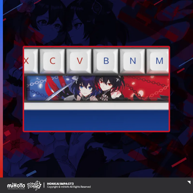 Honkai Impact 3rd - Seele Stygian Nymph Mechanical Keyboard miHoYo - Image 2