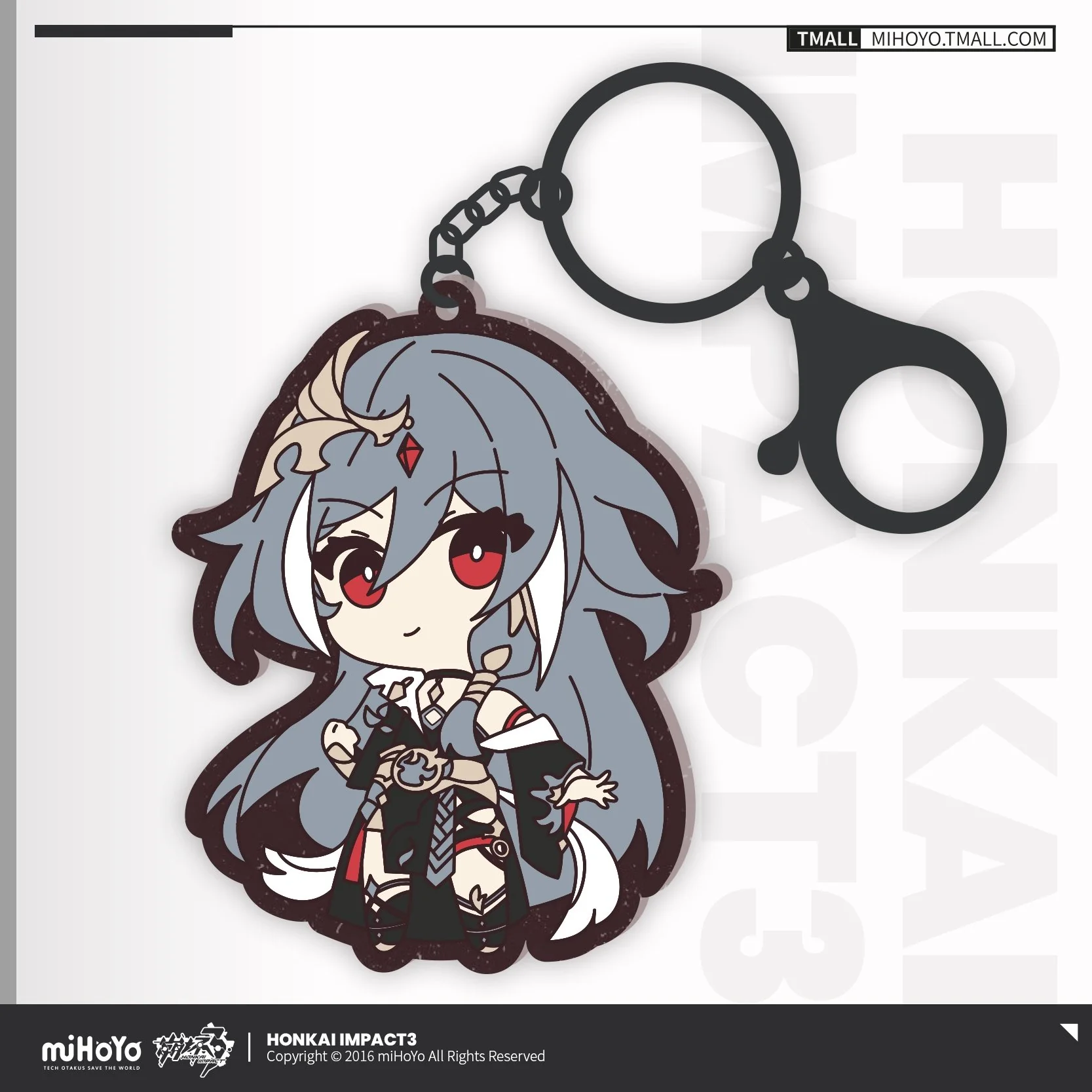 Honkai Impact 3rd - Valkyrie Chibi Character Keychain miHoYo - Image 30