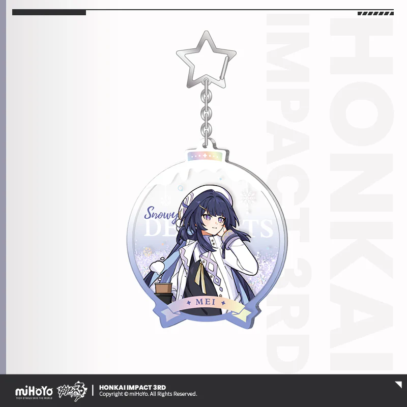 Honkai Impact 3rd - Winter Series Acrylic Quicksand Keychain miHoYo - Image 6