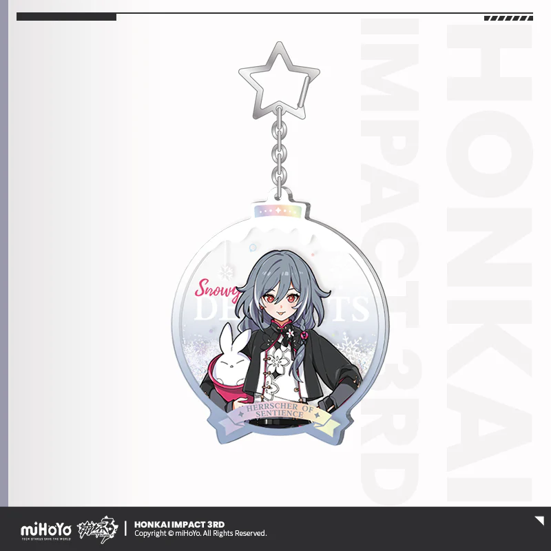 Honkai Impact 3rd - Winter Series Acrylic Quicksand Keychain miHoYo - Image 8