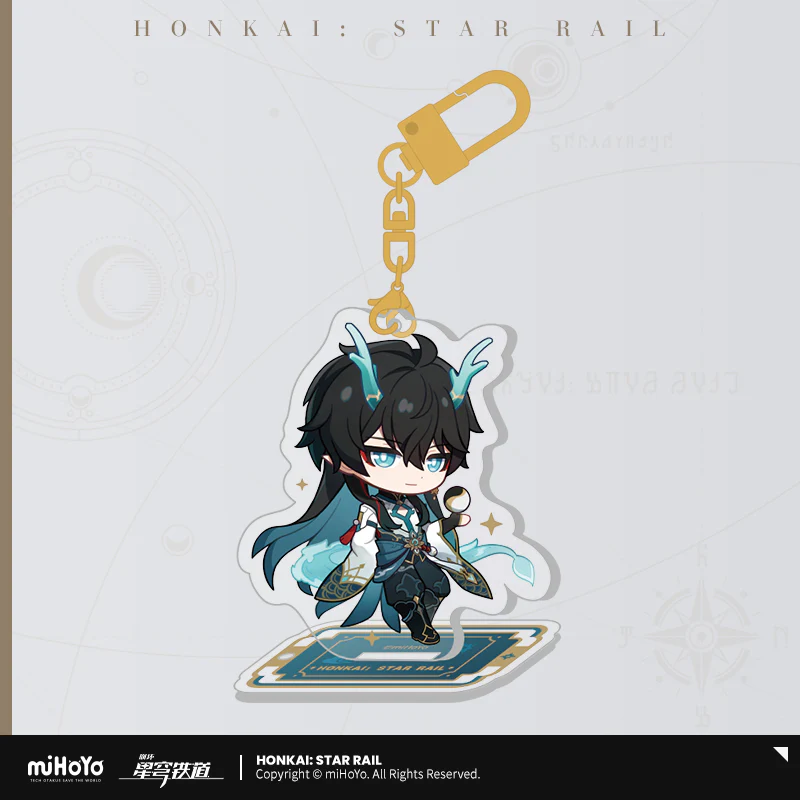 Honkai: Star Rail - Express Travel Notes Acrylic Keychian miHoYo - Image 3