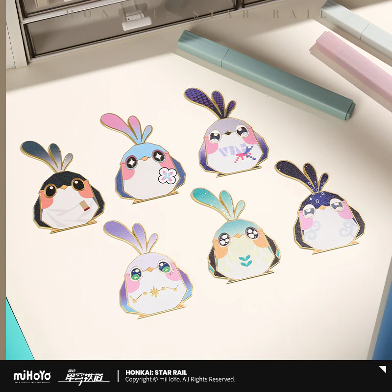 Honkai: Star Rail - Folding Bird Pair Collision Series Metal Bookmark miHoYo - Image 3