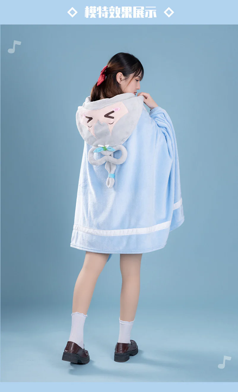 Luo Tianyi - Luo Tianyi Air Conditioning Blanket with Hat Moeyu - Image 11
