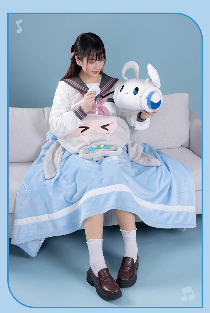 Luo Tianyi - Luo Tianyi Air Conditioning Blanket with Hat Moeyu - Image 12