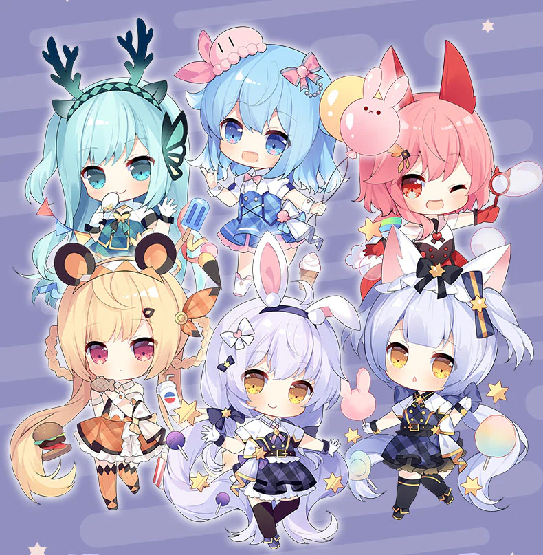 Medium5 - Stardust Amusement Park Utahime Matal Badge Moeyu - Image 2