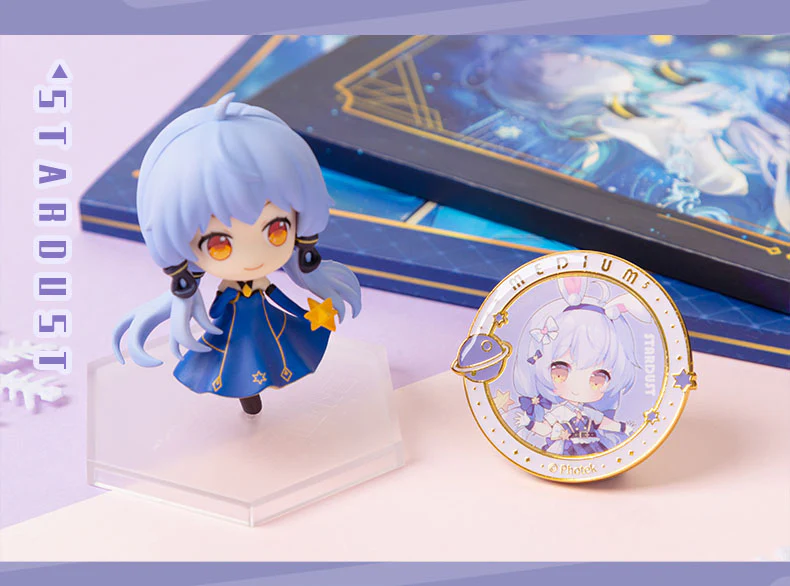 Medium5 - Stardust Amusement Park Utahime Matal Badge Moeyu - Image 4
