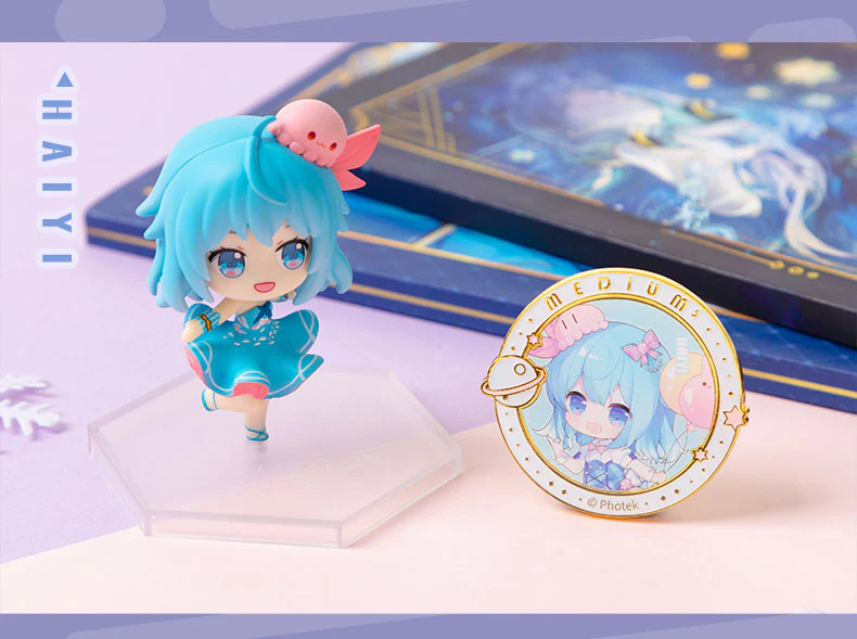 Medium5 - Stardust Amusement Park Utahime Matal Badge Moeyu - Image 5