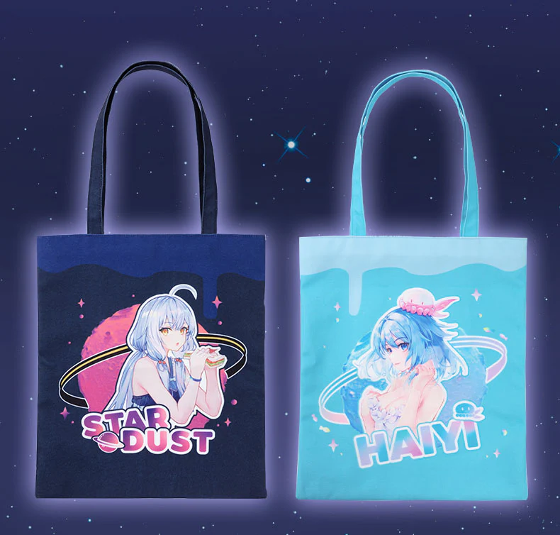 Medium5 - Stardust & Haiyi Canvas bag Moeyu - Image 12