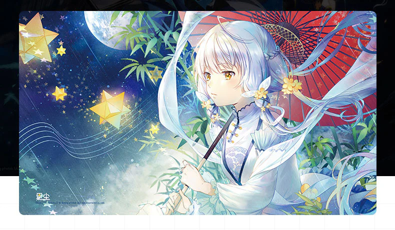 Medium5 - Stardust Large Gaming Mousepad (Regular & Luminous Ver.) Moeyu - Image 7