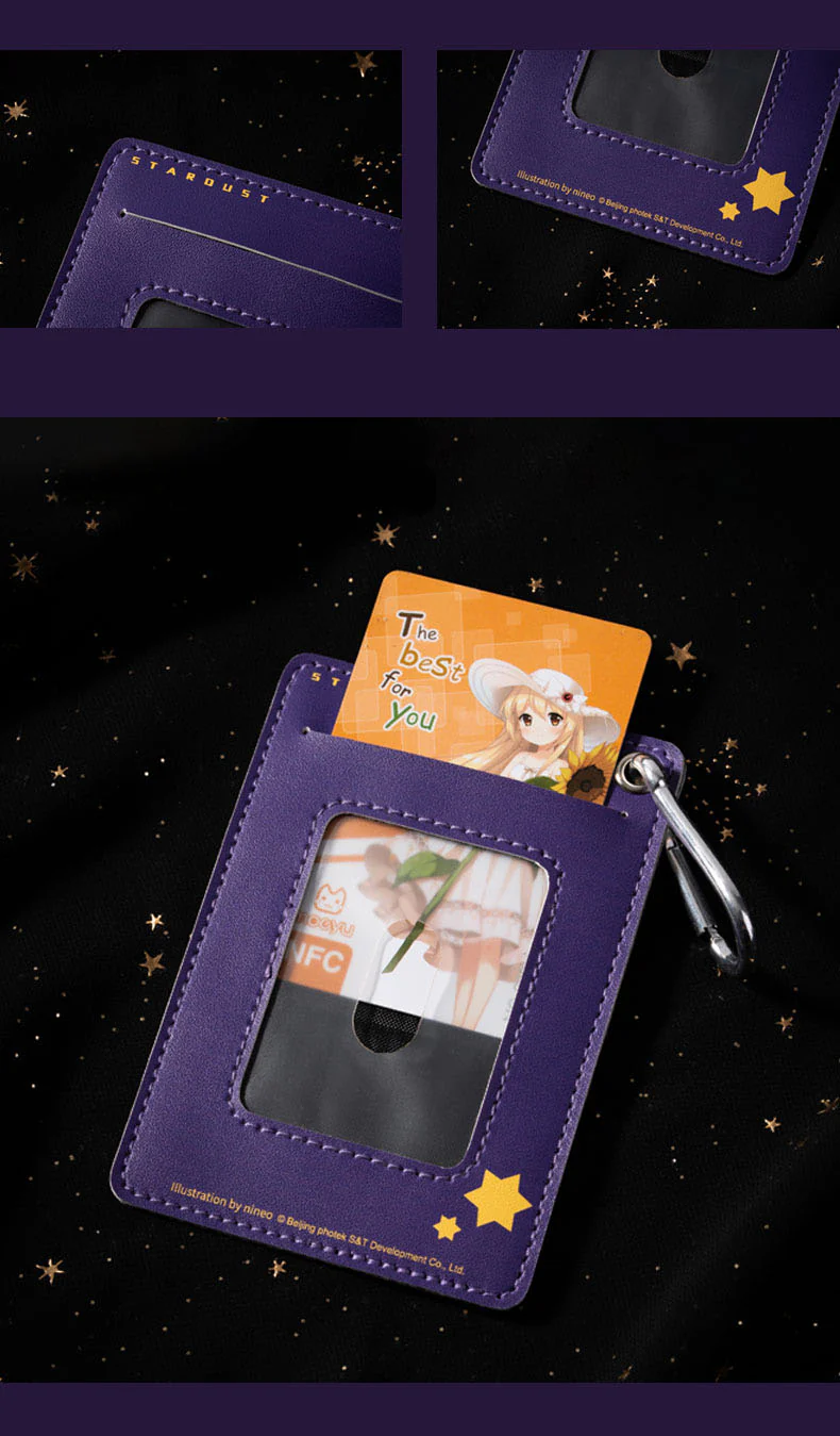 Medium5 - Stardust Leather Photocard Holder Moeyu - Image 8