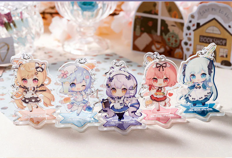 Medium5 - Stardust Maid Coffee Acrylic Stand Keychain Moeyu - Image 2