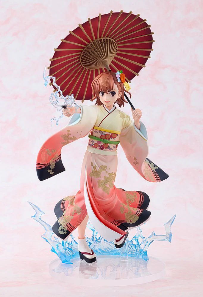 [Pre-order] A Certain Scientific Railgun - Mikoto Misaka (Furisode Kimono Ver) 1/7 Scale Figure KADOKAWA - Image 3