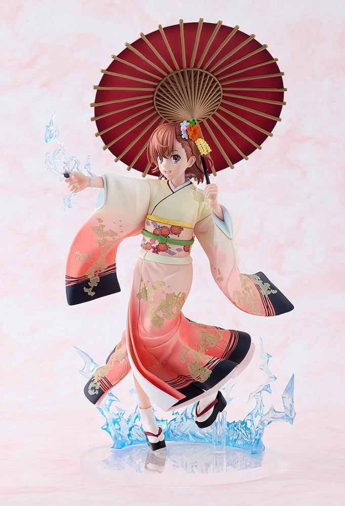 [Pre-order] A Certain Scientific Railgun - Mikoto Misaka (Furisode Kimono Ver) 1/7 Scale Figure KADOKAWA - Image 4