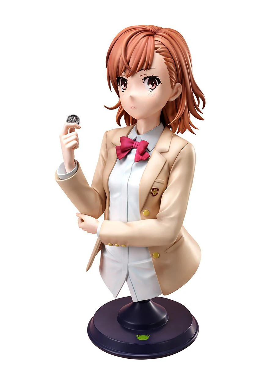 [Pre-order] A Certain Scientific Railgun T -  Mikoto Misaka 1/1 Scale Bust Figure - Image 10