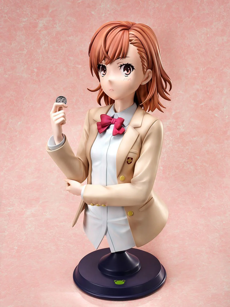 [Pre-order] A Certain Scientific Railgun T -  Mikoto Misaka 1/1 Scale Bust Figure - Image 3