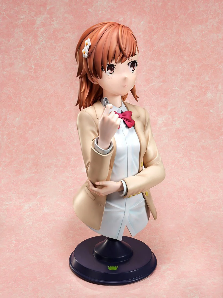 [Pre-order] A Certain Scientific Railgun T -  Mikoto Misaka 1/1 Scale Bust Figure - Image 4