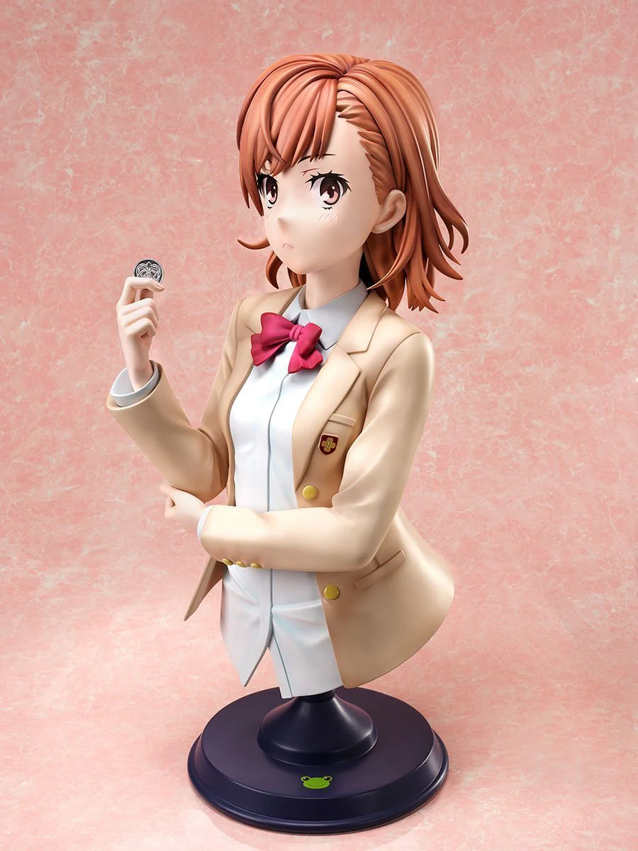 [Pre-order] A Certain Scientific Railgun T -  Mikoto Misaka 1/1 Scale Bust Figure - Image 9