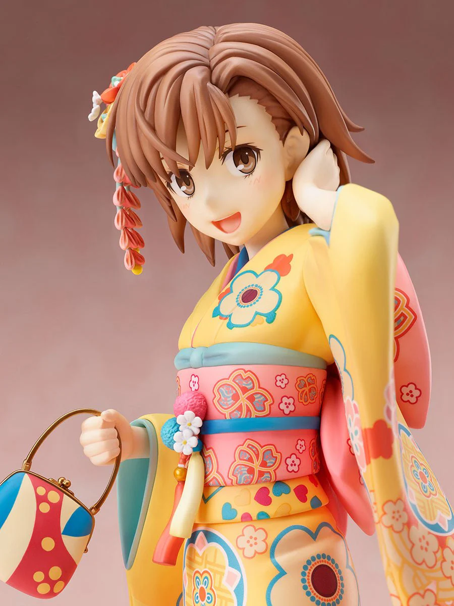 [Pre-order] A Certain Scientific Railgun T - Mikoto Misaka (Furisode ver.) 1/7 Scale Figure FURYU Corporation - Image 5