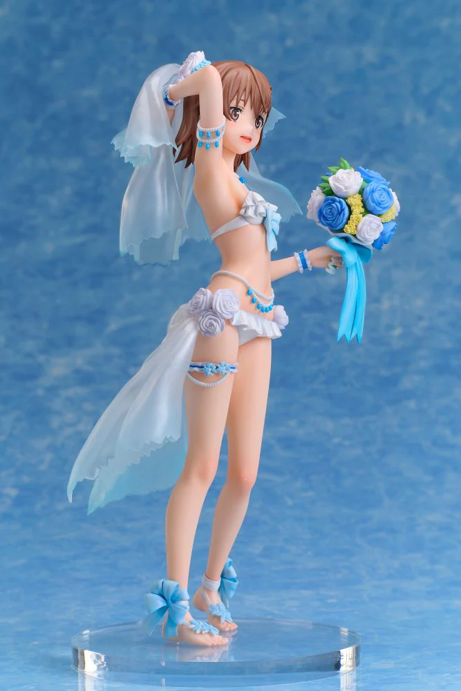 [Pre-order] A Certain Scientific Railgun T - Mikoto Misaka (Wedding Swimsuit Ver) 1/7 Scale Figure A･DIMENSION - Image 4