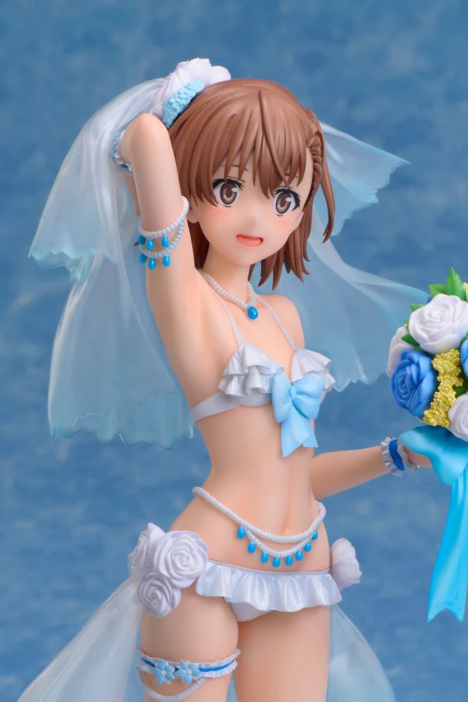 [Pre-order] A Certain Scientific Railgun T - Mikoto Misaka (Wedding Swimsuit Ver) 1/7 Scale Figure A･DIMENSION - Image 8