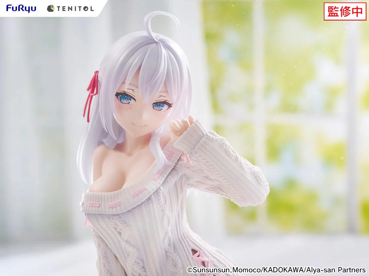 [Pre-order] Alya Sometimes Hides Her Feelings in Russian - Alya (Knit Ver) TENITOL TALL Non Scale Figure FuRyu Corporation - Image 2