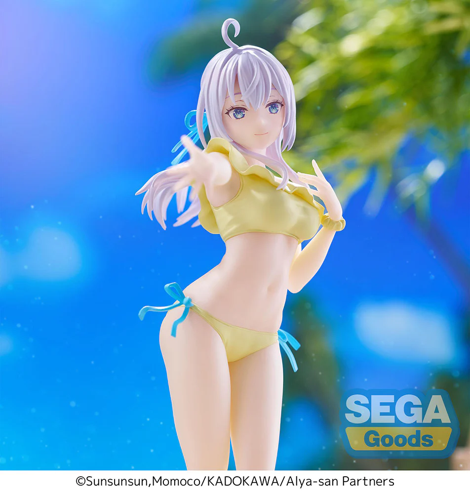 [Pre-order] Alya Sometimes Hides Her Feelings in Russian - Alya (Swimsuit Ver.) Luminasta Prize Figure SEGA - Image 2