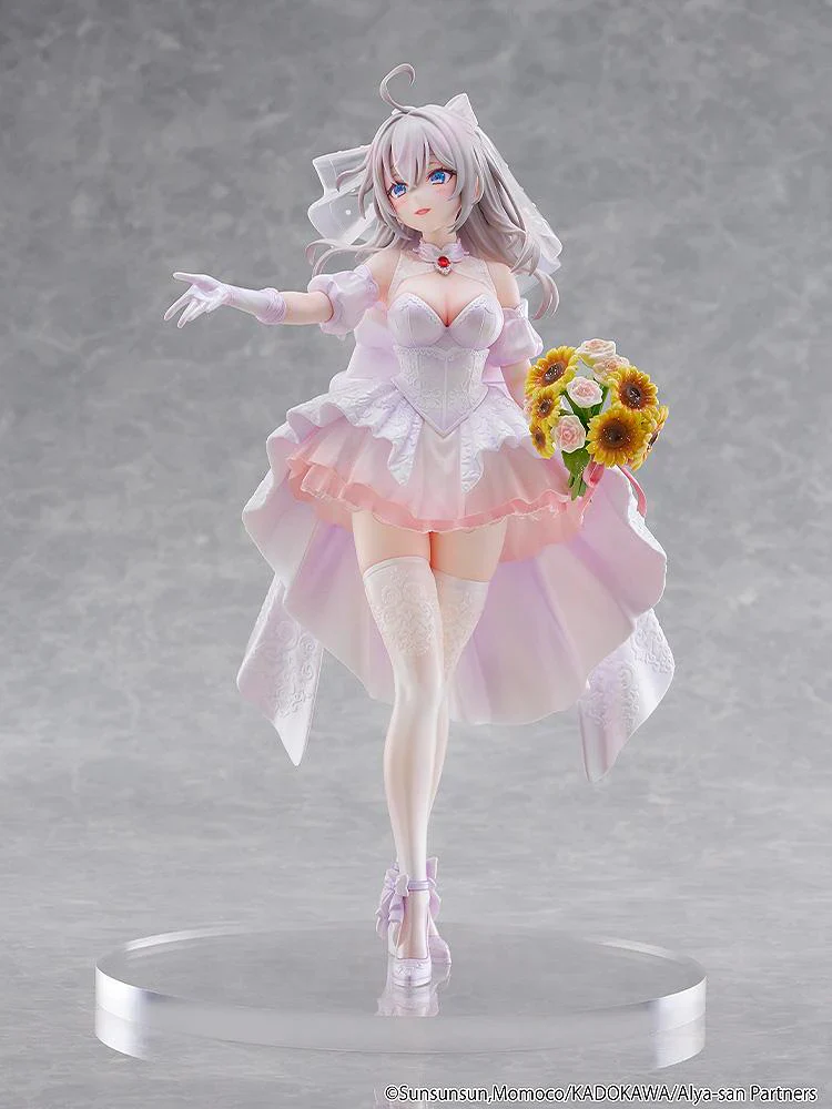 [Pre-order] Alya Sometimes Hides Her Feelings in Russian - Alya (Wedding Dress Ver.) 1/7 Scale Figure KADOKAWA - Image 3