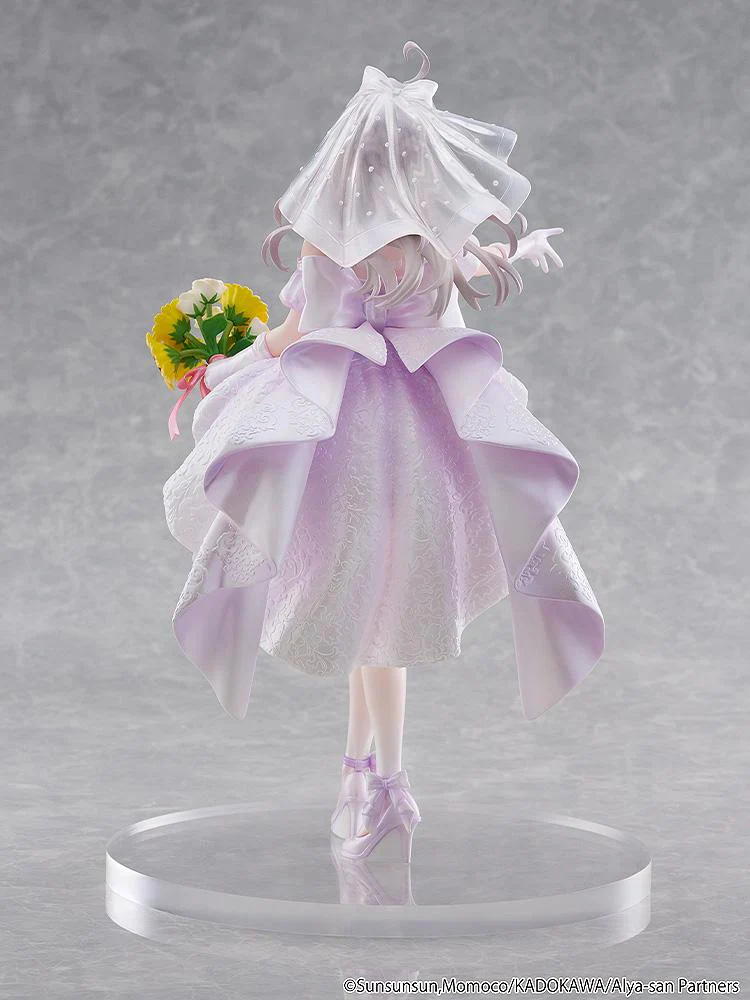 [Pre-order] Alya Sometimes Hides Her Feelings in Russian - Alya (Wedding Dress Ver.) 1/7 Scale Figure KADOKAWA - Image 6