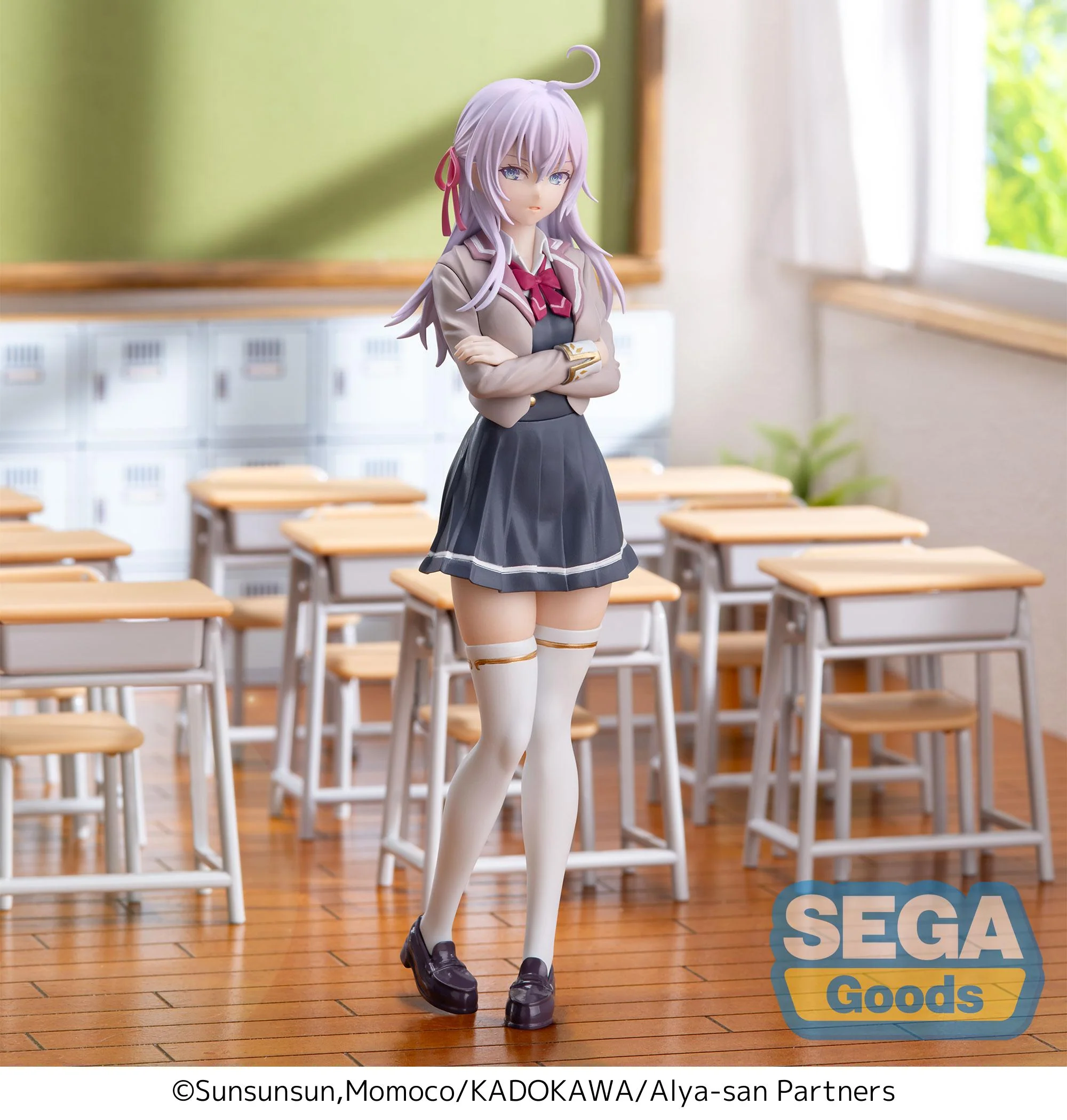 [Pre-order] Alya Sometimes Hides Her Feelings in Russians - Alya (Uniform Ver.) Luminasta Prize Figure SEGA