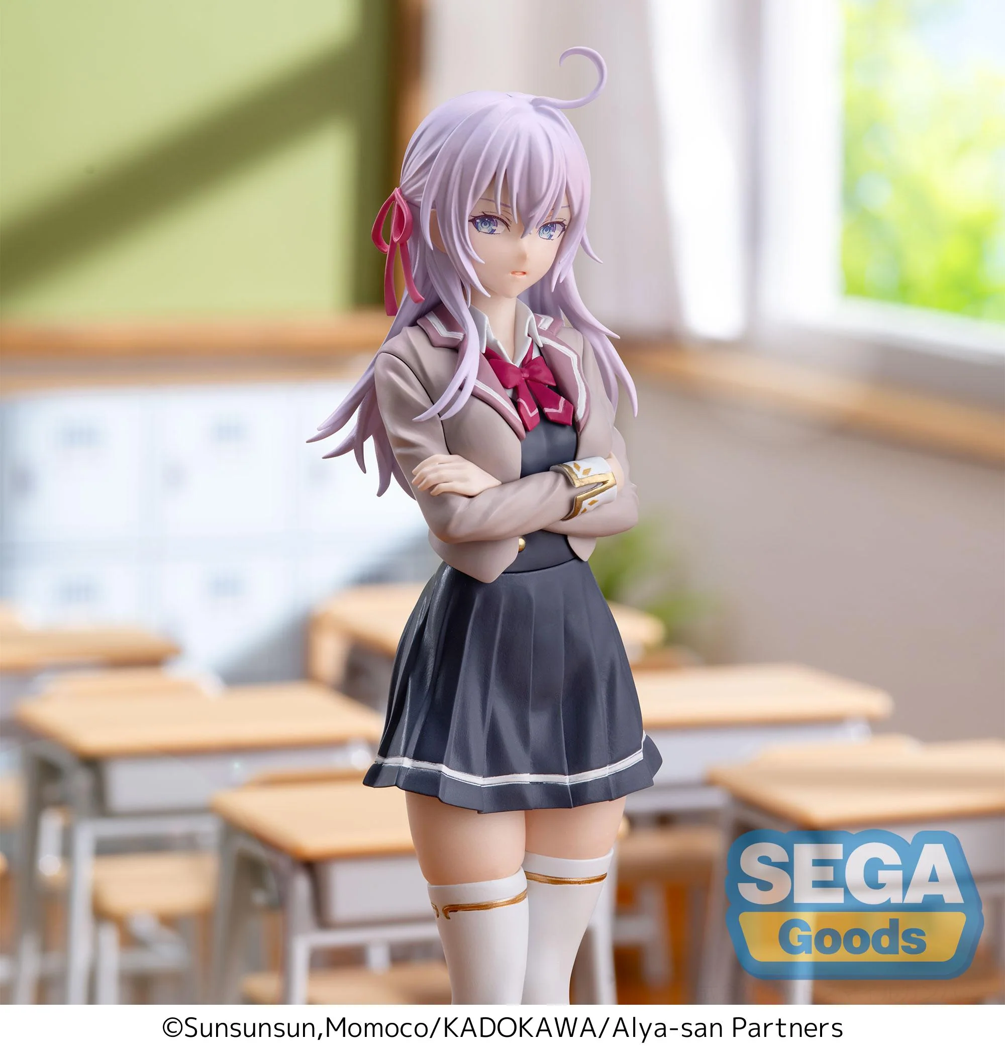 [Pre-order] Alya Sometimes Hides Her Feelings in Russians - Alya (Uniform Ver.) Luminasta Prize Figure SEGA - Image 2