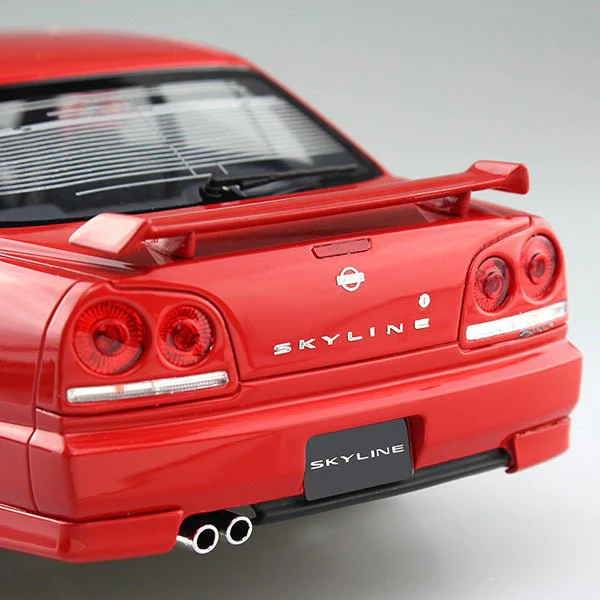 [Pre-order] Aoshima - NISSAN ER34 SKYLINE 25GT-X TURBO '98 1/24 Scale Plastic Model Kits - Image 5