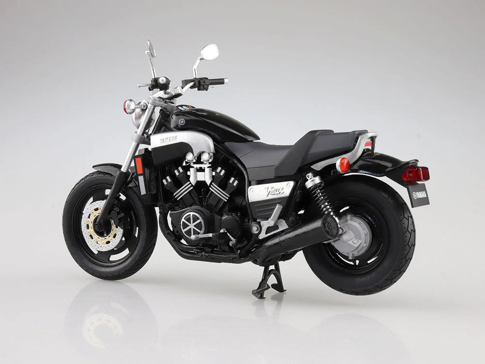 [Pre-order] Aoshima - Yamaha VMAX BLACK2 1/12 Plastic Model Kit Aoshima - Image 6