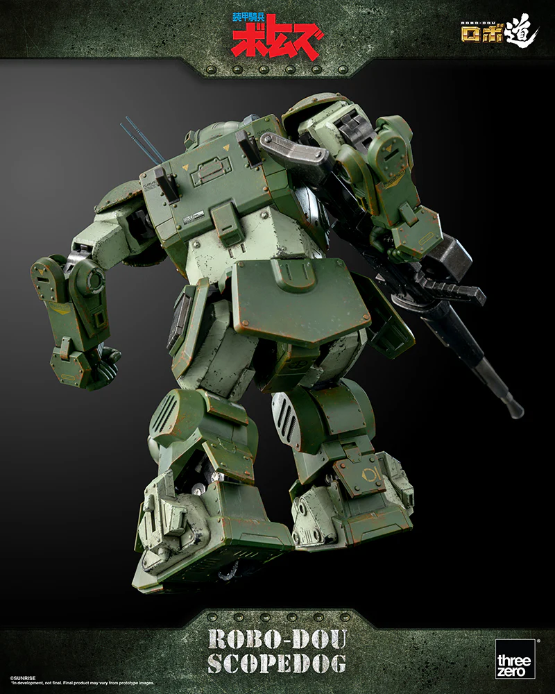 [Pre-order] Armored Trooper VOTOMS - ROBO-DOU Scopedog Action Figure ThreeZero - Image 13