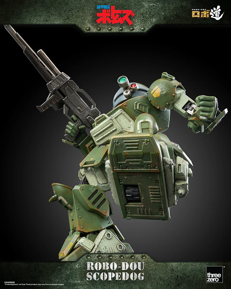 [Pre-order] Armored Trooper VOTOMS - ROBO-DOU Scopedog Action Figure ThreeZero - Image 16