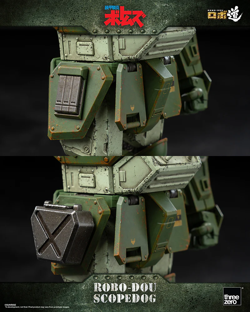 [Pre-order] Armored Trooper VOTOMS - ROBO-DOU Scopedog Action Figure ThreeZero - Image 22