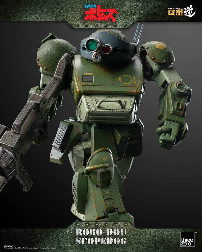 [Pre-order] Armored Trooper VOTOMS - ROBO-DOU Scopedog Action Figure ThreeZero - Image 9