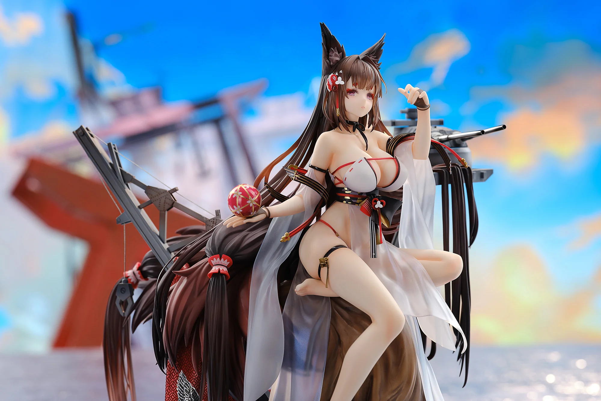 [Pre-order] Azur Lane - Amagi (Wending Waters Serene Lotus Ver.) 1/7 Scale Figure APEX - Image 3