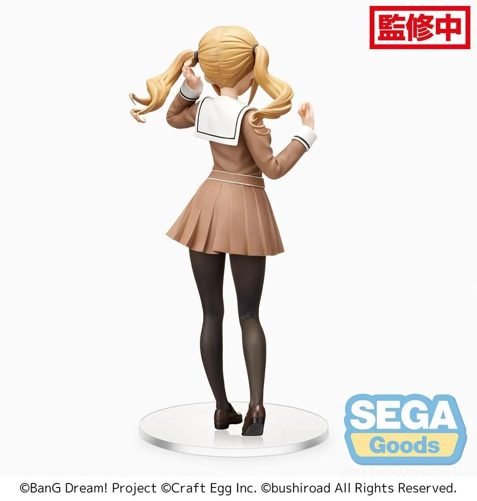 [Pre-order] Bang Dream! Girls Band Party! - Arisa Ichigaya School Days Prize Figure SEGA - Image 3