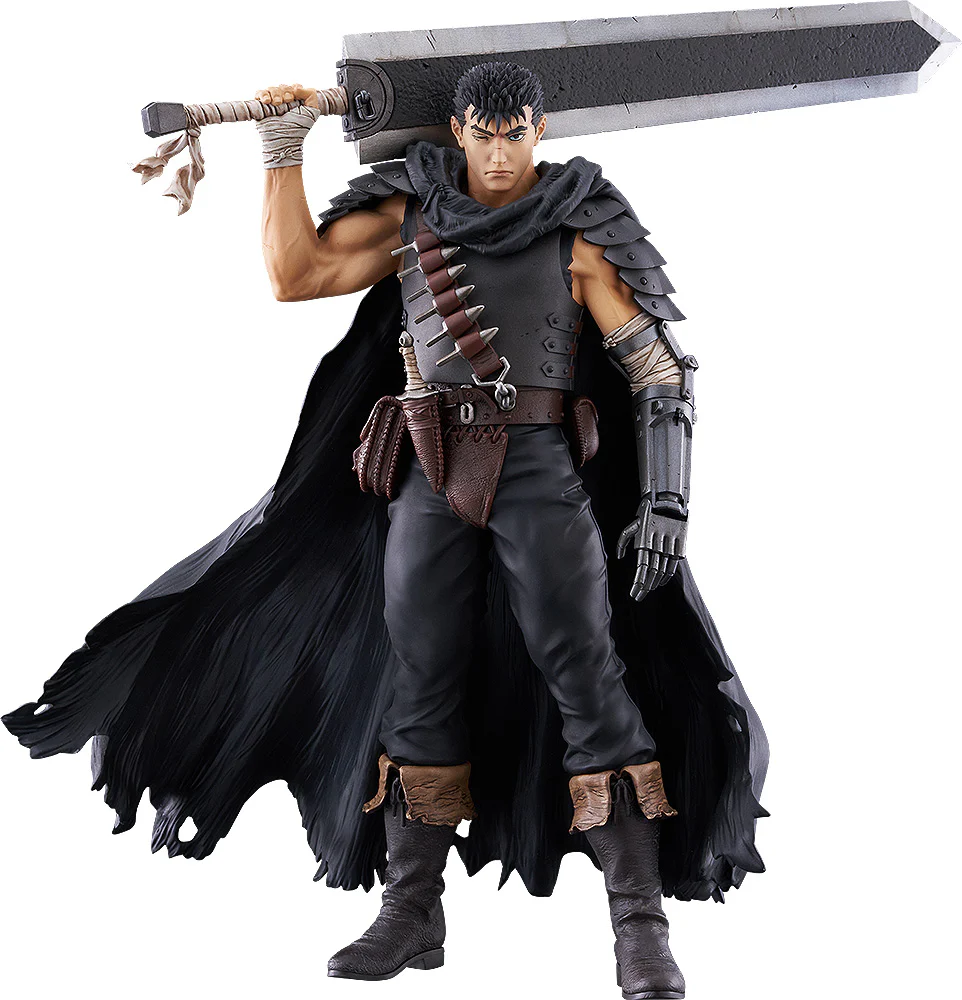 [Pre-order] Berserk - Guts (Black Swordsman) L Size POP UP PARADE Max Factory - Image 7