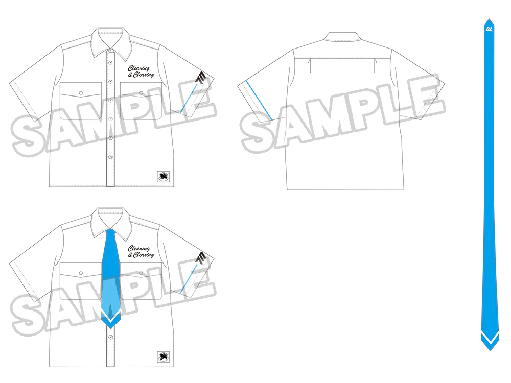 [Pre-order] Blue Archive - C&C Motif Work Shirt Good Smile Company - Image 2