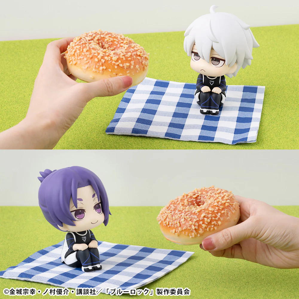 [Pre-order] Blue Lock - Seishiro Nagi ver.2 & Reo Mikage Set [with gift] Look Up Series Mini Figure MegaHouse - Image 3